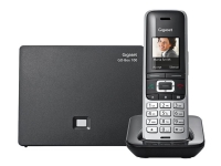 Gigaset Premium 100A Go - Trådløs telefon / VoIP-telefon - svarersystem med anrops-ID - DECT\GAP - treveis anropskapasitet - SIP - svart Tele & GPS - Fastnett & IP telefoner - Trådløse telefoner