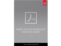 Adobe Acrobat Standard DC – Windows – 12 months – PDF editing program English activation card