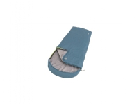 Campion, Sleeping Bag, 215 x 80 cm, 2 way open - auto lock, L-shape, Ocean Blue