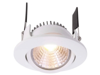 Deko Light 565263 COB-68 LED-indbygningslys EEK: G (A - G) LED (RGB) LED indbygget 5 W Signalhvid (RAL 9003) Belysning - Innendørsbelysning - Innbyggings-spot