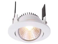 Bilde av Deko Light 565263 Cob-68 Led-indbygningslys Eek: G (a - G) Led (rgb) Led Indbygget 5 W Signalhvid (ral 9003)