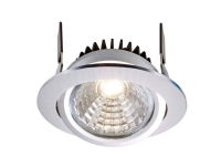 Deko Light 565309 COB-68 LED-indbygningslys EEK: G (A - G) LED indbygget 12 W Sølv Belysning - Innendørsbelysning - Innbyggings-spot