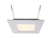 Bilde av Deko Light 565153 Led Panel Square 8 Led-indbygningslys Eek: G (a - G) Led (rgb) Led Indbygget 7 W Perlelysegrå (ral 9022)