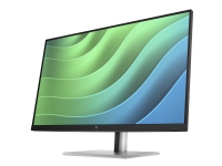 HP E27 G5 PVC Free - E-Series - LED-skjerm - 27 - 1920 x 1080 Full HD (1080p) @ 75 Hz - IPS - 300 cd/m² - 1000:1 - 5 ms - HDMI, DisplayPort - svart, svart og sølv (stativ) PC tilbehør - Skjermer og Tilbehør - Skjermer