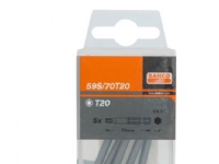 Bahco bits tx20 70mm - 59s/70t20 industribits, 5 stk i boks El-verktøy - Tilbehør - Bits & Borsett