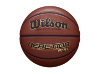 Wilson Reaction Pro, Svart, Brun, Lær, Inne & Ute, 1 stykker Sport & Trening - Sportsutstyr - Basketball