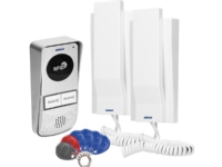 Orno 2-families intercom med intercom, overflatemontert med fjernkontrollleser, MIZAR MULTI Huset - Sikkring & Alarm - Adgangskontrollsystem