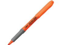 BIC brite liner Grip - Markeringspenn - fluorescerende oransje - vannbasert blekk - 1.6-3.4 mm - fin og bred (en pakke 12) Skriveredskaper - Overtrekksmarkør - Tynne overstreksmarkører