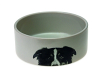 Ceramic Dog Bowl Karlie 1500Ml Cream Hagen - Terrasse - Terrassemøbler