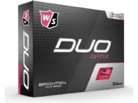 Wilson Duo Optix golf ball pink 12 pcs