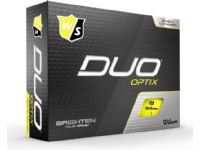 Wilson Duo Optix golf ball yellow 12 pcs