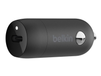 Bilde av Belkin Boostcharge - Bilstrømadapter - 30 Watt - 3 A - Fast Charge (24 Pin Usb-c) - Svart