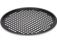 Patisse perforert pizzapanne 32,5 x 1,5 cm, mørk grått stål N - A