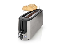 Nedis Brødrister Stainless Steel Series KABT310EAL - toaster - aluminium