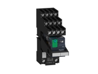 Schneider Electric RXM4AB2BDPVS Svart Transparent 24 V UL 508 EN/IEC 61810-1 CSA C22.2 No 14 IEC 61984 EAC Lloyd”s IP20 1500 VA 6 A 26,9 x 80,35 x 82,8 mm