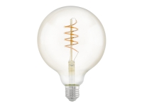Eglo - LED-filamentlyspære - form: G125 - E27 - 4 W (ekvivalent 26 W) - klasse G - varmt hvitt lys - 2200 K Belysning - Lyskilder - Lyskilde - E27