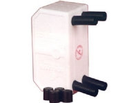 Schlosser Dobbel installasjonsblokk med 25 mm korrugert rør for PEX og PEX-A-PEX (602800002) Rørlegger artikler - Ventiler & Stopkraner - Sjekk ventiler