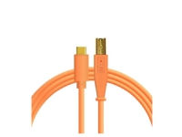 DJ TECHTOOLS Chroma Cable USB-C – USB-kabel orange – 1,5 m