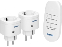 ORNO 2x STØTTER + FJERNKONTROLL