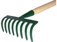 Small 8-tooth rakes with handle 60cm Fi 23mm