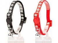 Duvo+ DUVO+ KATTE I LASER KRAGE MED BELL 20-30cm/10mm 11160