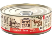 Kittys Farm Kitty`S Farm Tuna & Beef Can 80g