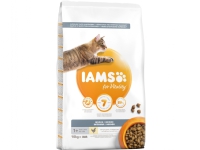 Iams CAT Vitality Adult Indoor Chicken 10 kg Kjæledyr - Katt - Kattefôr