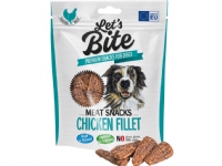 Let's Bite Lets Bite Meat Snacks. Chicken Fillet, 300 g - (8 pk/ps) Kjæledyr - Hund - Snacks til hund
