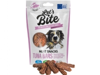 Let's Bite Lets Bite Meat Snacks. Tuna Bars w/Shrimp+Pum.Seeds 80g - (12 pk/ps) Kjæledyr - Hund - Snacks til hund