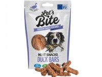 Let's Bite Lets Bite Meat Snacks. Duck Bars 80 g - (12 pk/ps) Kjæledyr - Hund - Snacks til hund