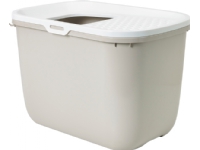 SAVIC Hop In kattetoilet, 58,5x39x39,5 cm, hvid/mocca