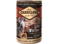 Carnilove Canned Lamb & Wild Boar for Adult 400g - (6 pk/ps) Kjæledyr - Hund - - Våt hundemat
