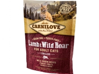 Carnilove Lamb og Wild Boar for Adult Cats – Sterilised 400g Kjæledyr - Katt - Kattefôr