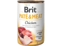 Brit Pate & Meat Chicken 400 g - (6 pk/ps) Kjæledyr - Hund - - Våt hundemat