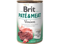 Brit Pate & Meat Venison 400 g - (6 pk/ps) Kjæledyr - Hund - - Våt hundemat