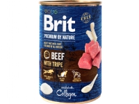 Brit Premium by Nature Beef with Tripe 400g - (6 pk/ps) Kjæledyr - Hund - - Våt hundemat