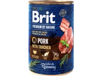 Brit Premium by Nature Pork with Trachea 400g - (6 pk/ps) Kjæledyr - Hund - - Våt hundemat