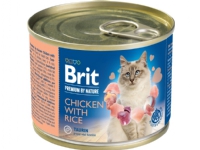 Bilde av Brit Premium By Nature Can Chicken With Rice 200 G - (6 Pk/ps)