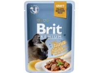 Brit Premium Cat Delicate Fillets in Gravy with Tuna 85 g – (24 pk/ps)