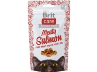 Brit Care Cat Snack Meaty Salmon 50 g - (10 pk/ps) Kjæledyr - Katt - Snacks til katt