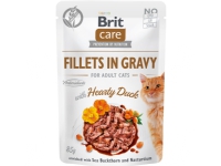 Bilde av Brit Care Cat Fillets In Gravy With Hearty Duck 85g - (24 Pk/ps)