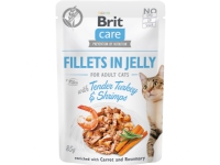 Bilde av Brit Care Cat Fillet In Jelly W/ Tender Turkey & Shrimps 85g - (24 Pk/ps)