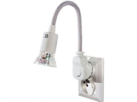 Plug-in lampe for stikkontakt Orno Plug-in lampe med LED-pære, ask Belysning - Innendørsbelysning - Strips & Lysbånd