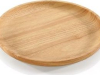 Zassenhaus Snack Plate 25x2cm Rubber Tree Wood