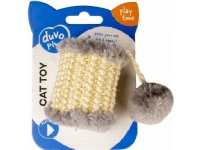 Duvo + DUVO + TAB. CAT SISAL ROLLER + POMPOM 13x5x5cm 12102