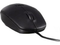 Kit Mouse USB 3 Buttons Optical Black (MS116)