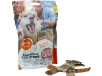 DUVO + DUVO + FISH SALMON & COD STRIPS 150g/10