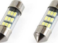 AMiO LED-lampor C5W 31mm 9xSMD 3014 12V Standard