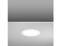RZB Toledo Flat Round 1 lampor LED 4000 K 1800 LM IP54 Vit