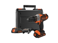 Black & Decker MT218KB, Boremaskin med pistolgrep, 800 RPM, Batteri, Lithium-Ion (Li-Ion), 18 V, 300 min El-verktøy - DIY - Akku verktøy - Driller